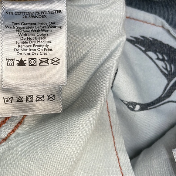 EDDIE BAUER SLIGHTLY CURVY~STRAIT LEG SPECIALLY DYED JEAN - Picture 4 of 10
